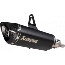 Τελικό εξάτμισης μοτοσυκλέτας AKRAPOVIC SS/CF BLK ITAL