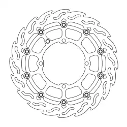 Δισκόπλακα εμπρός MOTO-MASTER BRAKE DISC FLAME SUZUKI GSX 250 R ABS Δισκόπλακα εμπρός MOTO-MASTER BRAKE DISC FLAME SUZUKI GSX 250 R ABS