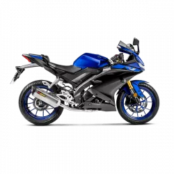Ολόκληρο σύστημα εξάτμισης AKRAPOVIC RAC TI/CF YZF-R125 Ολόκληρο σύστημα εξάτμισης AKRAPOVIC RAC TI/CF YZF-R125
