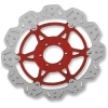 Δισκόπλακα μοτοσυκλέτας εμπρός EBC FLT VEE WAVE RD FR VR2082RED
