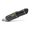 Τελικό εξάτμισης μοτοσυκλέτας AKRAPOVIC LEFT CF M-HZ04202CL/3