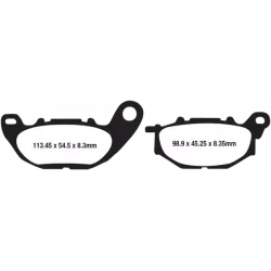 Τακάκια μοτοσυκλέτας EBC GPFA SINTER RACE GPFAX663HH