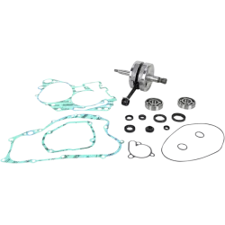 Στροφαλομπιέλα μοτοσυκλέτας WISECO CRANK W/BRG + GASKET