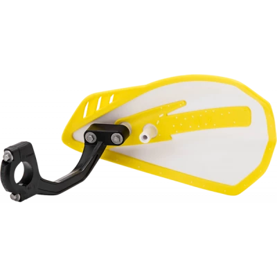 Προστατευτικές χούφτες μηχανής CYCRA CYCLONE WHITE/YELLOW