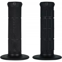 Χειρολαβές μοτοσυκλέτας SCAR HALF WAFFLE ΜΑΥΡΟ Χειρολαβές μοτοσυκλέτας SCAR HALF WAFFLE ΜΑΥΡΟ