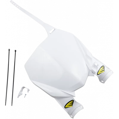 Number Plate μάσκα εμπρός CYCRA YZF250'19 450'18-WHITE