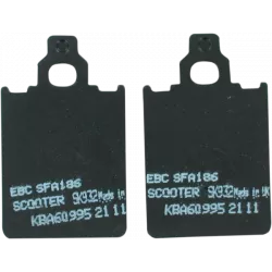 Τακάκια μοτοσυκλέτας EBC SFA ORG SCOOTER SFA186