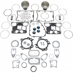 Πιστόνι μοτοσυκλέτας κιτ WISECO PISTON KIT W/GSKT VM RING