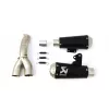 Τελικό εξάτμισης μοτοσυκλέτας AKRAPOVIC TI DUCATI SCRMBLR