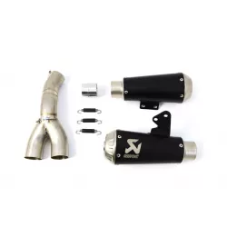 Τελικό εξάτμισης μοτοσυκλέτας AKRAPOVIC TI DUCATI SCRMBLR Τελικό εξάτμισης μοτοσυκλέτας AKRAPOVIC TI DUCATI SCRMBLR