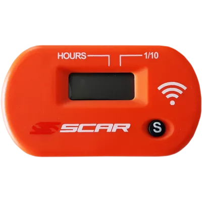 Ωρόμετρο κινητήρα SCAR Wireless - Πορτοκαλί