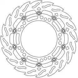 Δισκόπλακα MOTO-MASTER BRAKE ROTOR FLAME 5.5mm