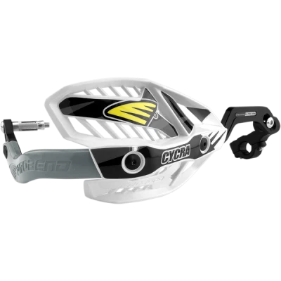Προστατευτικές χούφτες μηχανής CYCRA ULT WHITE/BLACK