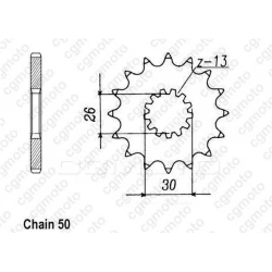 Κιτ αλυσίδα και γρανάζια REGINA για TRIUMPH DAYTONA 955i 99-03 Κιτ αλυσίδα και γρανάζια REGINA για TRIUMPH DAYTONA 955i 99-03