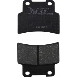 Τακάκια μοτοσυκλέτας EBC FA SER ORGANIC FA432