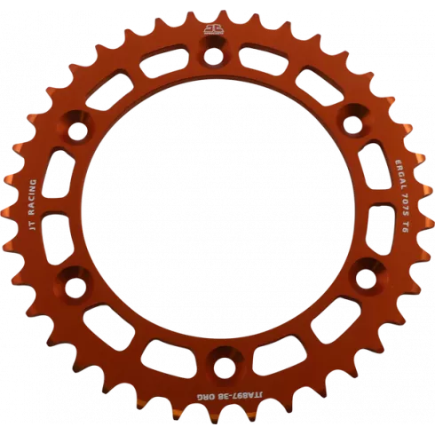 Γρανάζι πίσω κίνησης JT Sprockets JTA897.38 ORANGE Γρανάζι πίσω κίνησης JT Sprockets JTA897.38 ORANGE