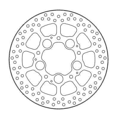 Δισκόπλακα MOTO-MASTER BRAKE DISC HALO FIXED HONDA VFR 800 F ABS 20