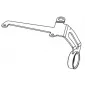 Βάση εξάτμισης μοτοσυκλέτας AKRAPOVIC PX122/1 HIGH MOUNT thumb