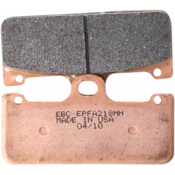 Τακάκια μοτοσυκλέτας EBC EPFA SIN EXT PRO EPFA218HH