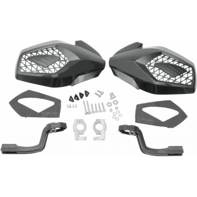 Προστατευτικές χούφτες μηχανής CYCRA M-4 BLACK