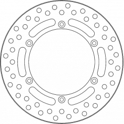 Πίσω δισκόπλακα μοτοσυκλέτας MOTO-MASTER BRAKE DISC VINT REAR SUZUKI DR-Z 400 S 23