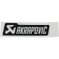 Αυτοκόλλητο AKRAPOVIC MONO AL BLK thumb