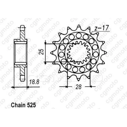 Κιτ αλυσίδα και γρανάζια κίνησης REGINA για BMW F800 GS 08-10 Κιτ αλυσίδα και γρανάζια κίνησης REGINA για BMW F800 GS 08-10