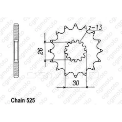 Κιτ αλυσίδα και γρανάζια REGINA για TRIUMPH BONNEVILLE 800 01-04 Κιτ αλυσίδα και γρανάζια REGINA για TRIUMPH BONNEVILLE 800 01-04