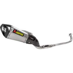 Ολόκληρο σύστημα εξάτμισης AKRAPOVIC RAC TI MSX / GROM Ολόκληρο σύστημα εξάτμισης AKRAPOVIC RAC TI MSX / GROM