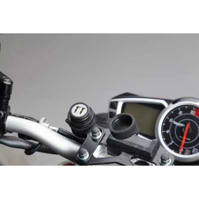 Φορτιστής μοτοσυκλέτας SW-MOTECH USB 1 με διπλή θύρα