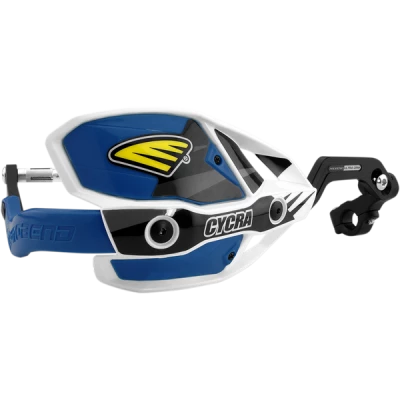 Προστατευτικές χούφτες μηχανής CYCRA ULT WHITE/HUSKY BLUE