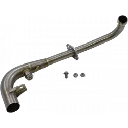Λαιμός εξάτμισης μοτοσυκλέτας AKRAPOVIC TI MSX / GROM Λαιμός εξάτμισης μοτοσυκλέτας AKRAPOVIC TI MSX / GROM