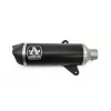 Τελικό εξάτμισης μοτοσυκλέτας ARROW MUFFLER URBAN BK/CB BEV