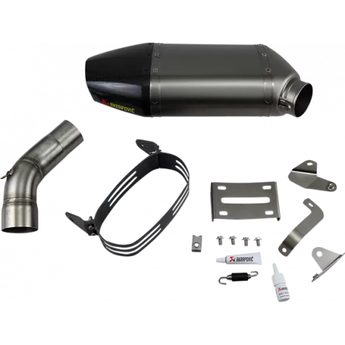 Τελικό εξάτμισης μοτοσυκλέτας AKRAPOVIC TI/CF ZX-6R 07/08 Τελικό εξάτμισης μοτοσυκλέτας AKRAPOVIC TI/CF ZX-6R 07/08