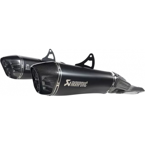 Τελικό εξάτμισης μοτοσυκλέτας AKRAPOVIC TI/CF BK GSX13R Τελικό εξάτμισης μοτοσυκλέτας AKRAPOVIC TI/CF BK GSX13R
