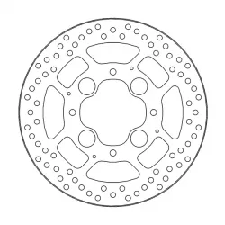 Δισκόπλακα MOTO-MASTER BRAKE ROTOR FIX ROUND HONDA VFR 800 X ABS 20 Δισκόπλακα MOTO-MASTER BRAKE ROTOR FIX ROUND HONDA VFR 800 X ABS 20