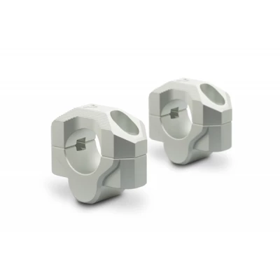 Αποστάτες τιμονιού μοτοσυκλέτας SW-MOTECH για 28mm SILVER m