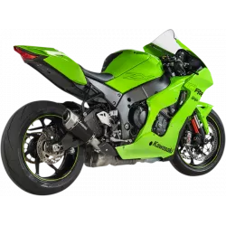 Τελικό εξάτμισης μοτοσυκλέτας AKRAPOVIC TI BK ZX-10R Τελικό εξάτμισης μοτοσυκλέτας AKRAPOVIC TI BK ZX-10R