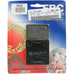 Τακάκια μοτοσυκλέτας EBC FA SER ORGANIC FA222