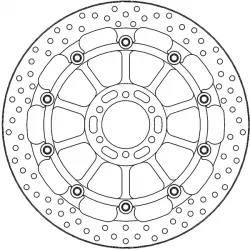 Δισκόπλακα MOTO-MASTER BRAKE ROTOR FLOAT ROUND APRILIA	TUONO 660 ABS