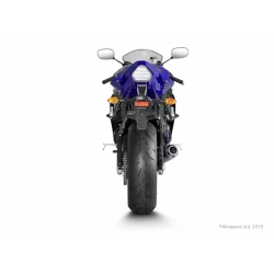 Τελικό εξάτμισης μοτοσυκλέτας AKRAPOVIC TI YZF-R6 Τελικό εξάτμισης μοτοσυκλέτας AKRAPOVIC TI YZF-R6