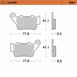 Τακάκια φρένων MOTO-MASTER BRAKE PAD SINTER SCOOTER Τακάκια φρένων MOTO-MASTER BRAKE PAD SINTER SCOOTER