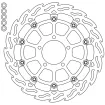 Δισκόπλακα MOTO-MASTER BRAKE ROTOR FLOAT FLAME KAWASAKI ZX-10 R 1000 ABS 22-23 thumb