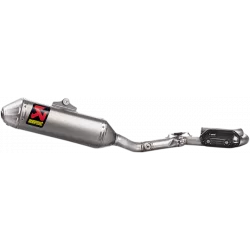 Ολόκληρο σύστημα εξάτμισης AKRAPOVIC RAC SS/TI KX250F