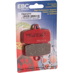 Τακάκια μοτοσυκλέτας EBC BRAKE PAD CARBON TT DIRT
