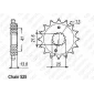 Κιτ αλυσίδα και γρανάζια REGINA για HONDA VT600C SHAD 88-05 thumb