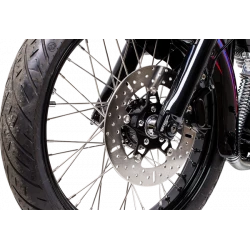 Δισκόπλακα μοτοσυκλέτας εμπρός EBC FLT FSD SERIES BK FSD009BLK