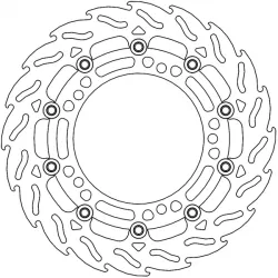Δισκόπλακα MOTO-MASTER BRAKE ROTOR FLOAT FLAME KAWASAKI Z 400 ABS 23 Δισκόπλακα MOTO-MASTER BRAKE ROTOR FLOAT FLAME KAWASAKI Z 400 ABS 23