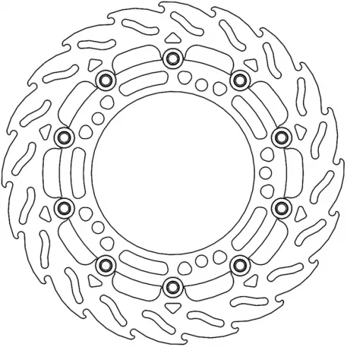 Δισκόπλακα MOTO-MASTER BRAKE ROTOR FLOAT FLAME KAWASAKI Z 400 ABS 23 Δισκόπλακα MOTO-MASTER BRAKE ROTOR FLOAT FLAME KAWASAKI Z 400 ABS 23