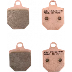 Τακάκια μοτοσυκλέτας EBC SINTERED HH FA433/4HH